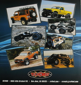 [Z-S0351]RC4WD Full Color Printed Brochure (25)
