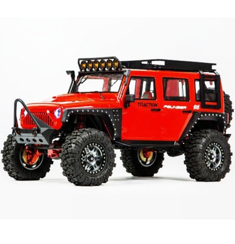 (실제 산악에서 주행가능)신형 1/8 대형라클 트랙션하비 파운더 프로 Traction Hobby Founder Pro 1:8 4WD TRAIL CRAWLER (Red) 송수신기,배터리,충전기 별도