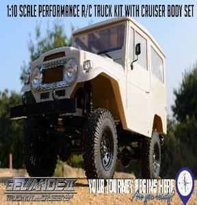 [Z-K0051] Gelande II Truck Kit w/Cruiser Body Set