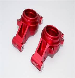 [TXM022R] Aluminium Rear Knuckle Arms - 1Pr Red