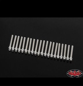 [Z-S1727] RC4WD Miniature Scale Hex Bolts (M2 x 12mm) (Silver)