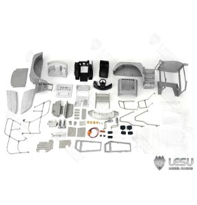 CNC metal housing for L574Z loader 1/15 LESU 하부 풀메탈 휠로더 메탈 몸체