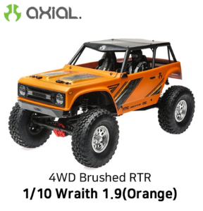 AXIAL 1/10 Wraith 1.9 4WD Brushed RTR, Orange (AXI90074T1)