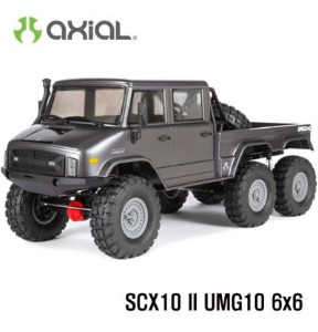 (유니목 6륜) AXIAL 1/10 SCX10 II UMG10 6x6 Rock Crawler RTR
