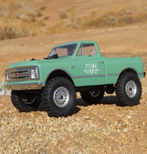 AXIAL 1/24 SCX24 1967 Chevrolet C10 4WD Truck Brushed RTR, Green