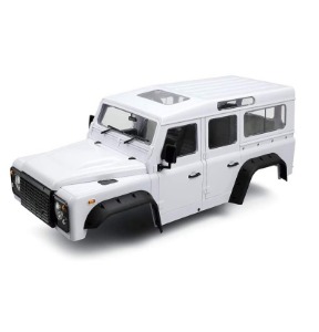 Realistic Hard Plastic Body Kit for 1/10 Size D110 Off-Road Crawler 313mm WB C29972WHITE