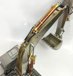 Rigid Upper Pipe Kit - 330D  [붐대상단,암대 황동 호스 교환실린더용/ 색상 설정]