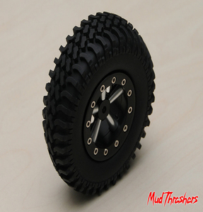 [Z-P0009]Mud Thrashers Single 1.9 Scale Tire