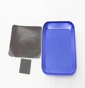알루미늄 나사 플레이트 블루 컬러 자석