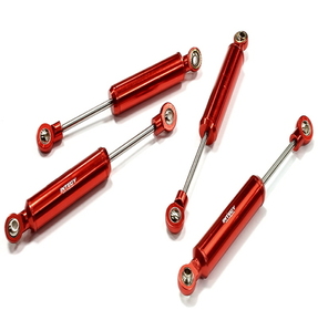 [C25050RED] T3 Realistic 102mm Off-Road Shock Set (4) for 1/10 Scale D90 &amp; Scale Trucks 