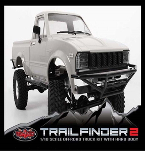 [Z-K0048]Trail Finder 2 Truck Kit w/Mojave Body Set (Grey)[트레일파인더2][바디포함]